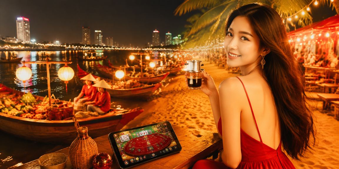 Người dùng tại Nha Trang truy cập nền tảng cá cược thể thao trên điện thoại bên ly cà phê